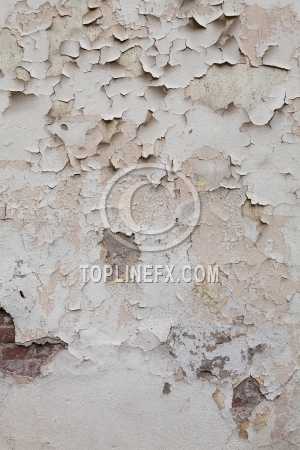 Old wall with cracked paint