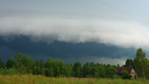 Storm and lightning