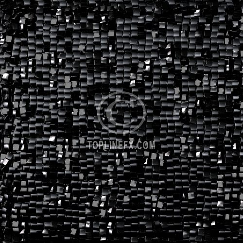 Abstract dark pixel background,  made of black cubes