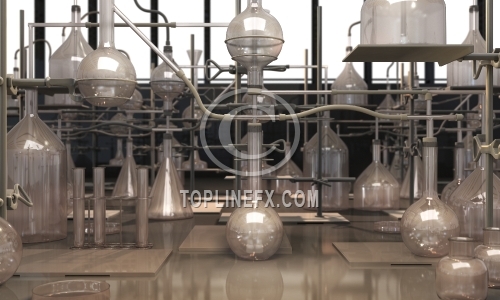 Alchemy laboratory