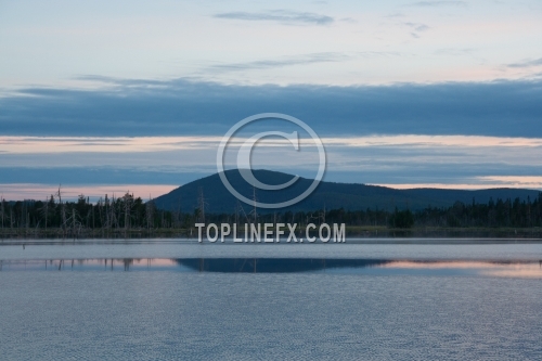 Beautiful Lake in North Europe 04