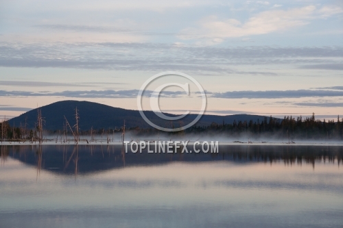 Beautiful Lake in North Europe 07