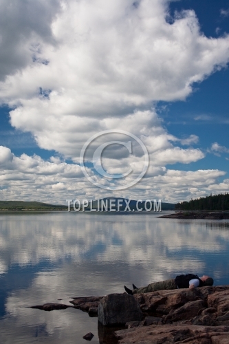 Beautiful Lake in North Europe 13