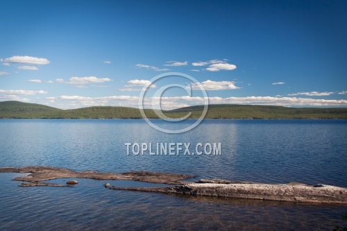 Beautiful Lake in North Europe