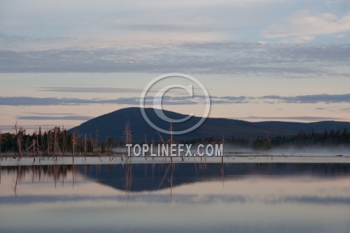 Beautiful Lake in North Europe 05