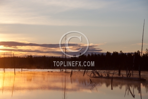 Beautiful Lake in North Europe 06