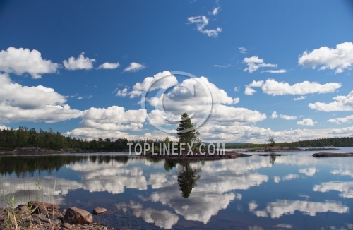 Beautiful Lake in North Europe 11