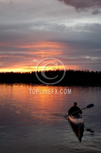 Beautiful Lake in North Europe 23