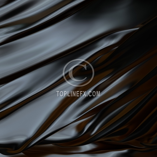 Black abstract background  cloth or liquid waves surface of wavy folds of silk texture
