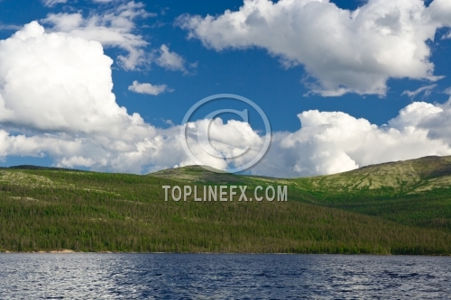 Clouds Above Hills