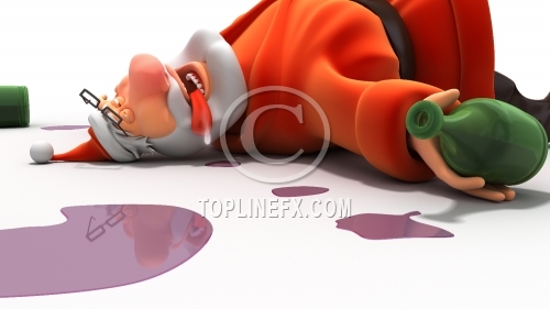 Drunk Santa 02