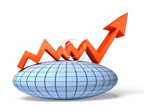 Global economic chart