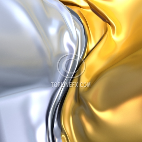 Gold and silver cloth background