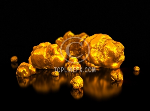 Gold nuggets