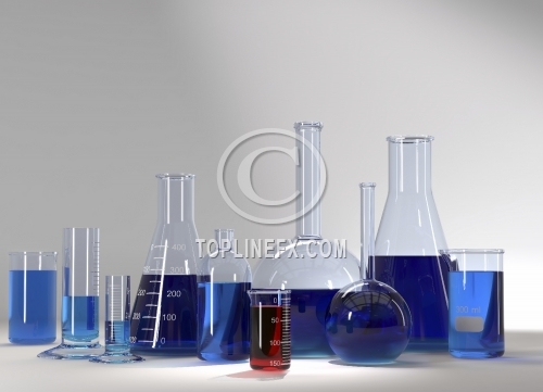 Laboratory Test Tubes In Science Research