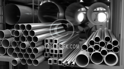 Metal Pipes in Storage