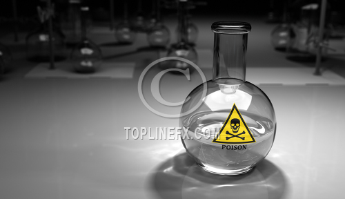 Poison Liquid Illustration